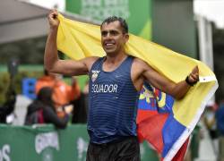 Claudio Villanueva comenta que le motivó para no dejar la competencia de los 50 kilómetros marcha.