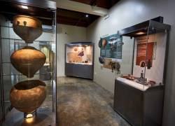 La Sala de Exposición de Arqueología Cultura Machinaza exhibe más de 70 piezas arqueológicas.