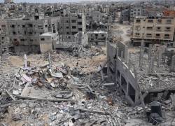 Reconstruir Gaza costará entre 30.000 a 40.000 millones de dólares, estimó la ONU