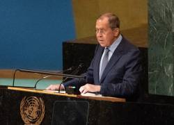 El jefe de la diplomacia rusa, Serguéi Lavrov, acusó este sábado en la Asamblea General de la ONU a Occidente de una rusofobia sin precedentes, grotesca y rampante.