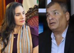 Verónica Abad dice que nunca ha dialogado con el expresidente Rafael Correa.