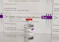 Una dosis de la vacuna contra el Covid-19 de AstraZeneca.