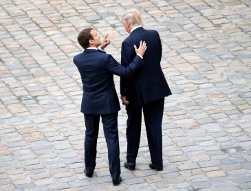 París: Visita de Trump a Macron por festividades