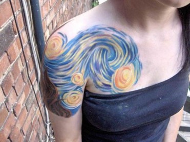 Tatuajes inspirados en pinturas y artistas
