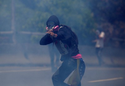 Continúan manifestaciones contra el presidente de Venezuela