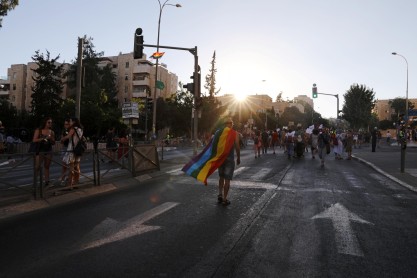 Desfile del orgullo gay en Jerusalén, año 16