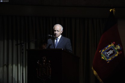El adios al expresidente Sixto Durán Ballén