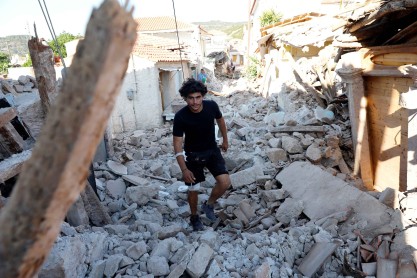 Un poderoso sismo de magnitud 6,3 que golpeó a Egeo, Grecia
