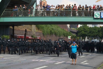 Protestas por la cumbre del G20 en Hamburgo, Alemania