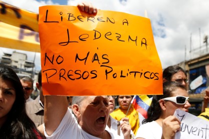 Tensión en Venezuela por presos políticos