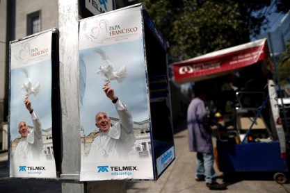 Francisco visita México llevando su mensaje de paz