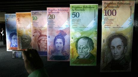 Venezuela introducirá billetes de mayor denominación el 15 de diciembre