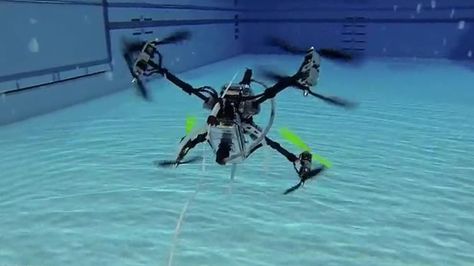 China desarrolla el primer dron anfibio del mundo con tecnología española