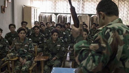 Las &#039;leonas sirias&#039;, mujeres que defienden Siria en la guerra contra el terrorismo