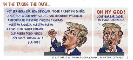 In the taking the oath...