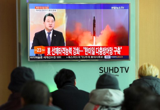 Corea del Norte disparó misil balístico en desafío a Trump