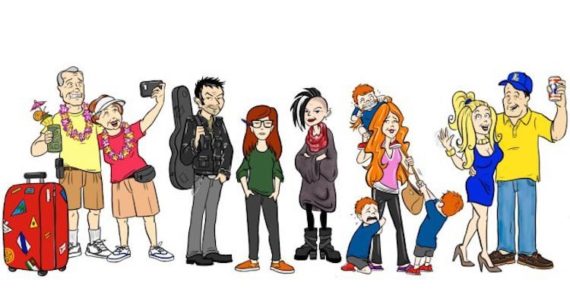 Así se ven los personajes de Daria, 20 años después