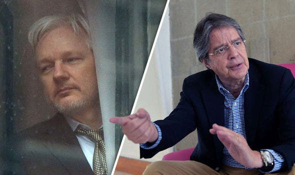 Assange invita a Lasso a que &quot;se retire&quot; del Ecuador