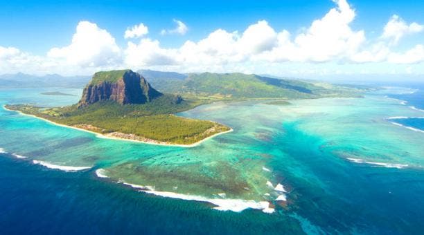 Descubren restos de antiguo continente bajo las aguas de isla Mauricio