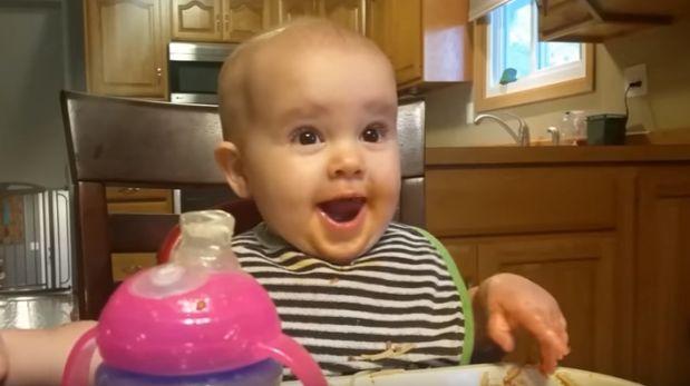 La risa “macabra” de esta bebé se ha vuelto viral en YouTube