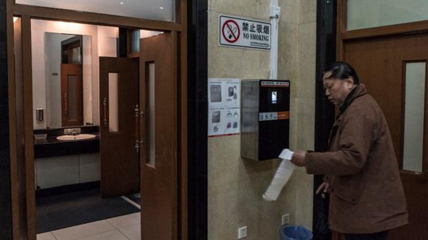 Reconocimiento facial en China evita el robo de papel higiénico
