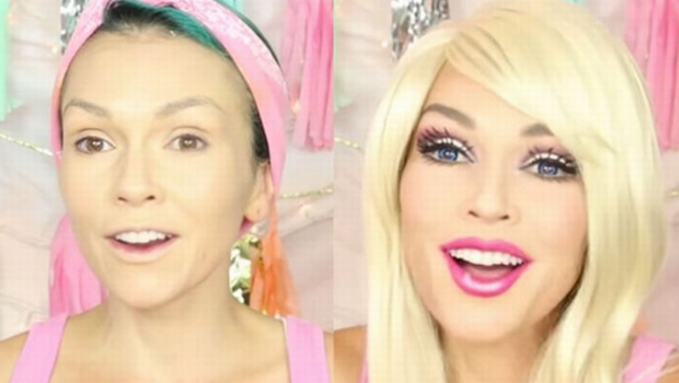 Una maquilladora enseña cómo transformarse en Barbie en 90 segundos