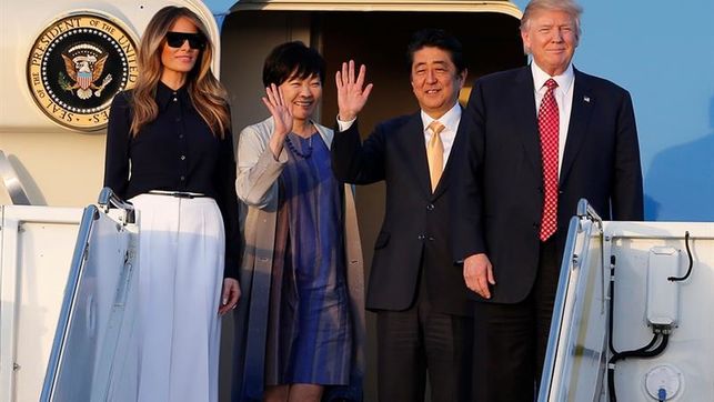El posible desplante de la mujer del primer ministro japonés a Trump
