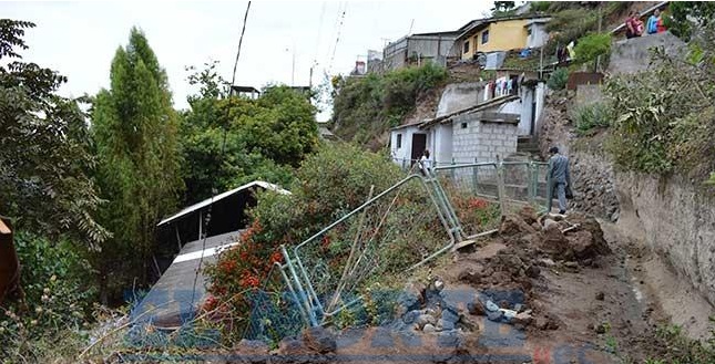 Evacuadas unas 15 viviendas afectadas por lluvias en Ibarra