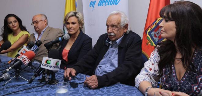 Rodrigo Paz anuncia respaldo a candidata Cynthia Viteri