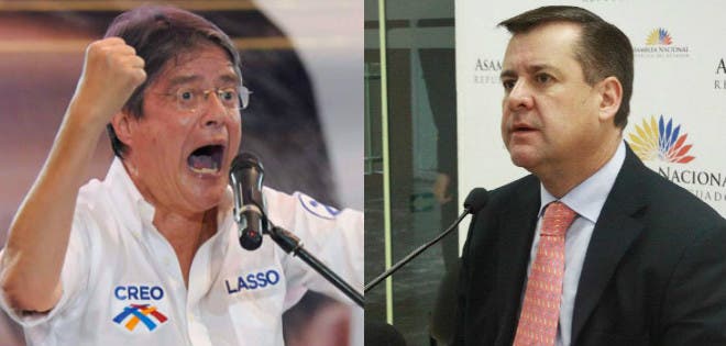 Guillermo Lasso aclara que Andrés Páez no es su binomio oficial