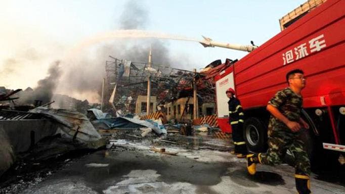 7 muertos y 66 heridos en una explosión en guardería china