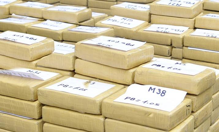 Policía incautó cerca de media tonelada de cocaína en Amazonía
