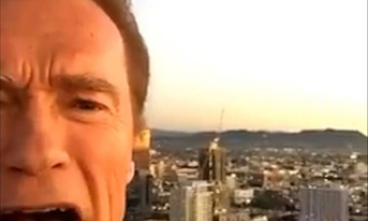 Arnold Schwarzenegger, ahora también famoso en Snapchat