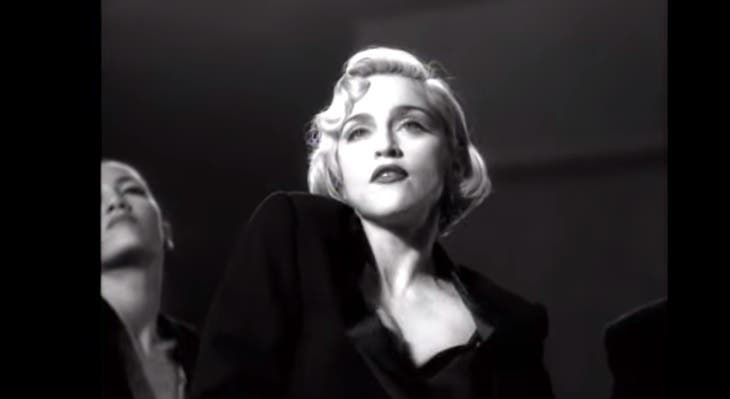 Filtran escenas inéditas de la grabación de &quot;Vogue&quot; de Madonna
