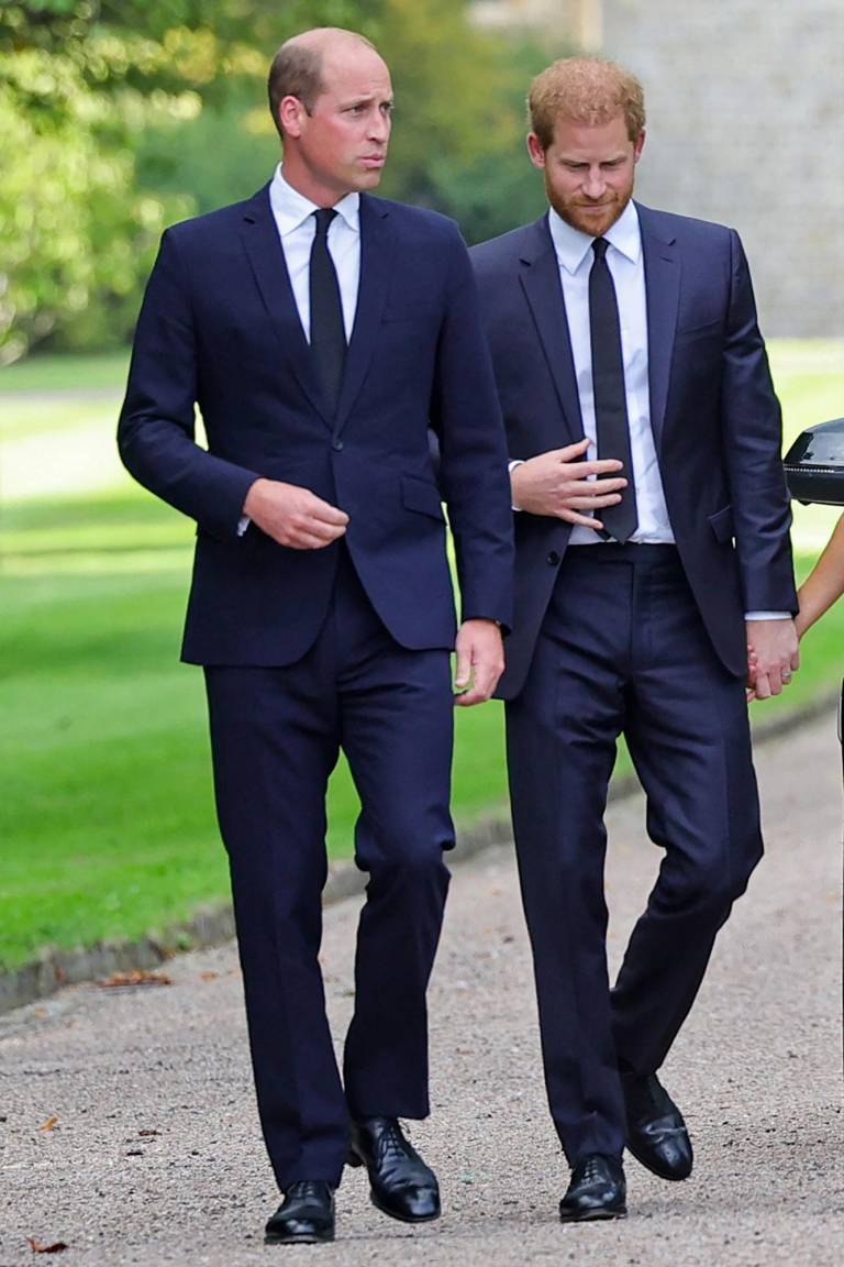 $!Foto del príncipe Guillermo, príncipe de Gales y de su hermano el príncipe Enrique, Duque de Sussex.
