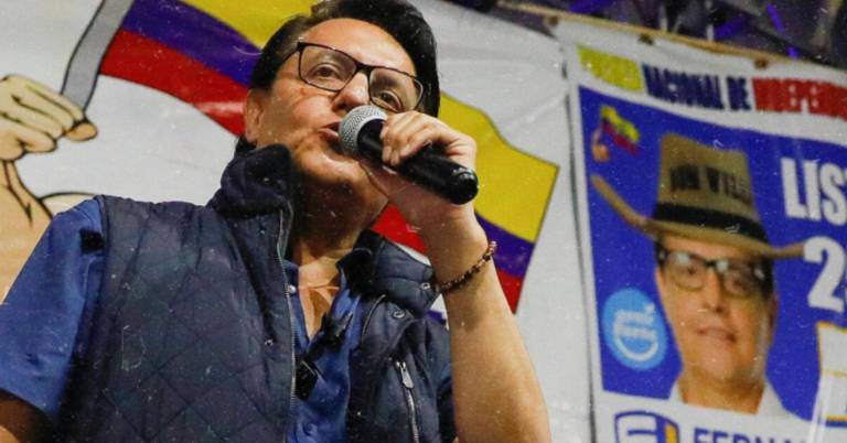 Villavicencio fue asesinado tras salir de un mitin político. $!Villavicencio fue asesinado tras salir de un mitin político.