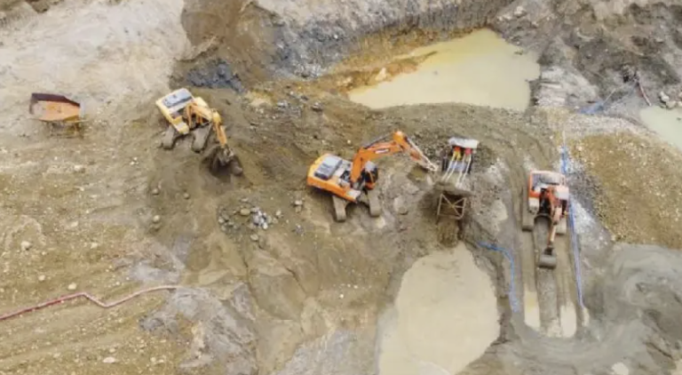 Contaminación por minería ilegal. $!Contaminación por minería ilegal.