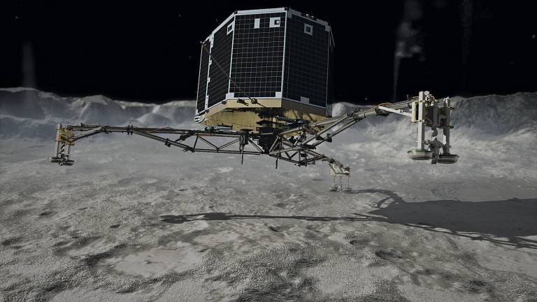 El robot Philae vuelve a transmitir datos a la Tierra