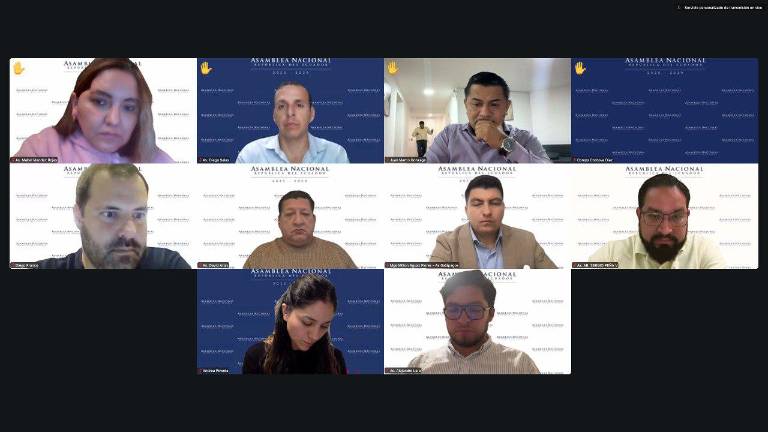 Sesión en la que se aprobó informe para segundo debate. $!Sesión en la que se aprobó informe para segundo debate.