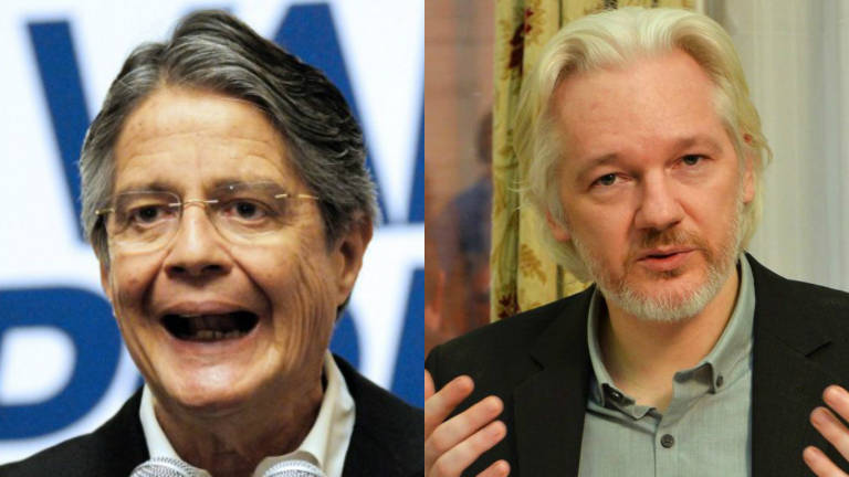 Embajada donde está Assange &quot;no es un hotel&quot;, dice Lasso