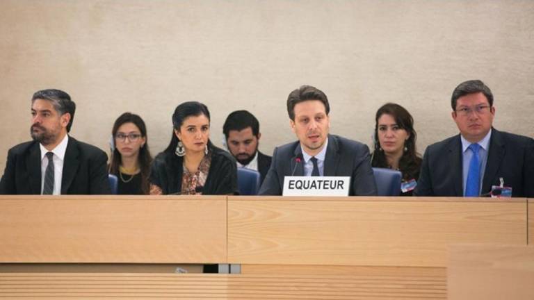 Ecuador presentó avances en DD.HH. ante Consejo de la ONU