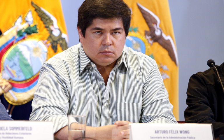 Fotografía de archivo del secretario de la Administración Pública, Arturo Félix Wong. $!Fotografía de archivo del secretario de la Administración Pública, Arturo Félix Wong.