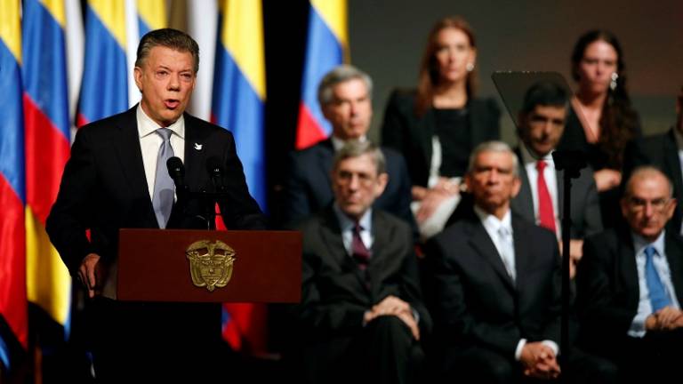 Santos, sexto latinoamericano en ganar Nobel de la Paz