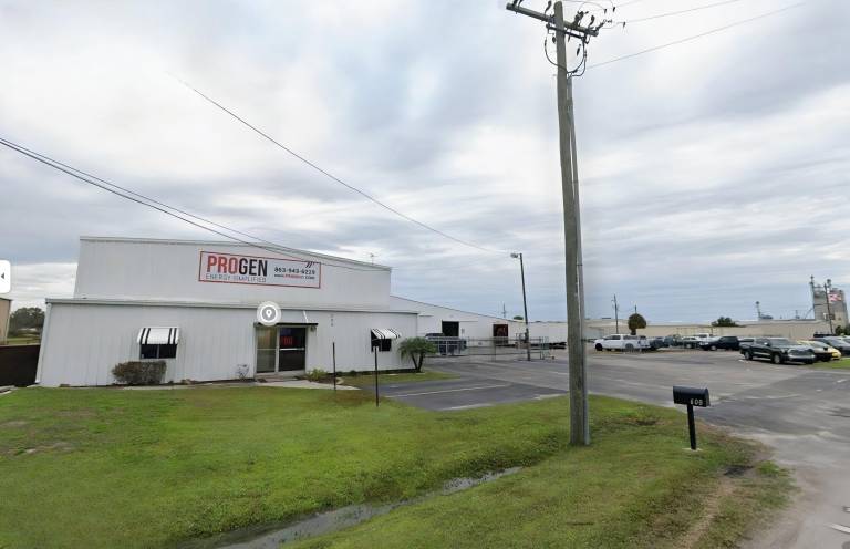 Instalaciones de la empresa Progen en Florida, Estados Unidos, que hoy enfrenta demandas por peculado en ese país y Ecuador. $!Instalaciones de la empresa Progen en Florida, Estados Unidos, que hoy enfrenta demandas por peculado en ese país y Ecuador.
