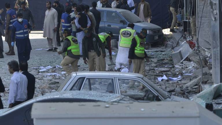 Al menos ocho muertos en una explosión en este de Pakistán