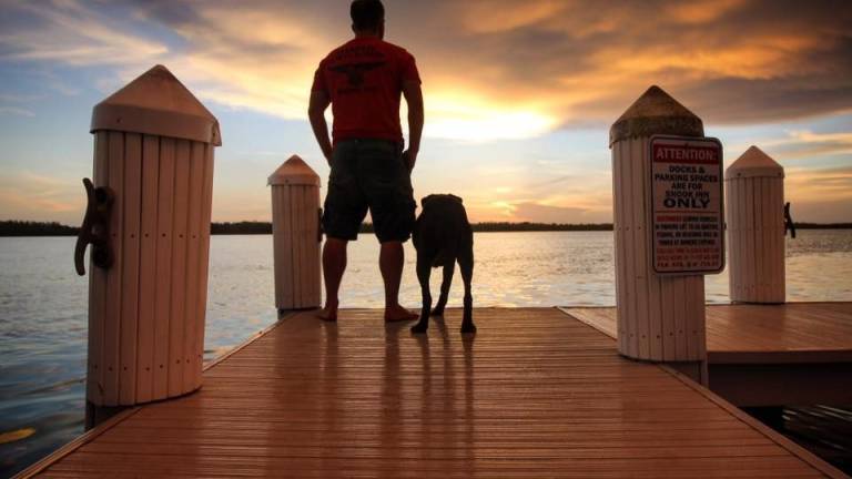 Llevó a su perro con cancer a unas vacaciones &quot;de despedida&quot;