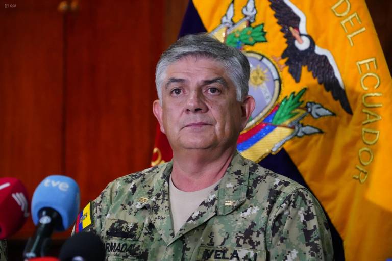 Fotografía del jefe del Comando Conjunto de las Fuerzas Armadas (FF.AA.), Jaime Vela. $!Fotografía del jefe del Comando Conjunto de las Fuerzas Armadas (FF.AA.), Jaime Vela.