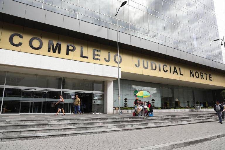 Fotografía del Complejo Judicial Norte, en Quito. $!Fotografía del Complejo Judicial Norte, en Quito.