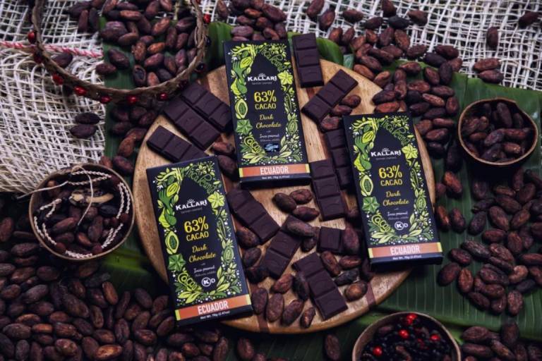 $!Los chocolates de Kallari son elaborados con cacao Fino de Aroma cultivado bajo el modelo ancestral chakra.