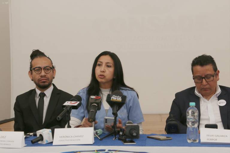 Rueda de Prensa de la Confederación Nacional de la Salud del Ecuador (Consade). $!Rueda de Prensa de la Confederación Nacional de la Salud del Ecuador (Consade).